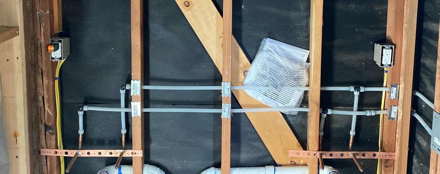 Commercial exposed conduit installation