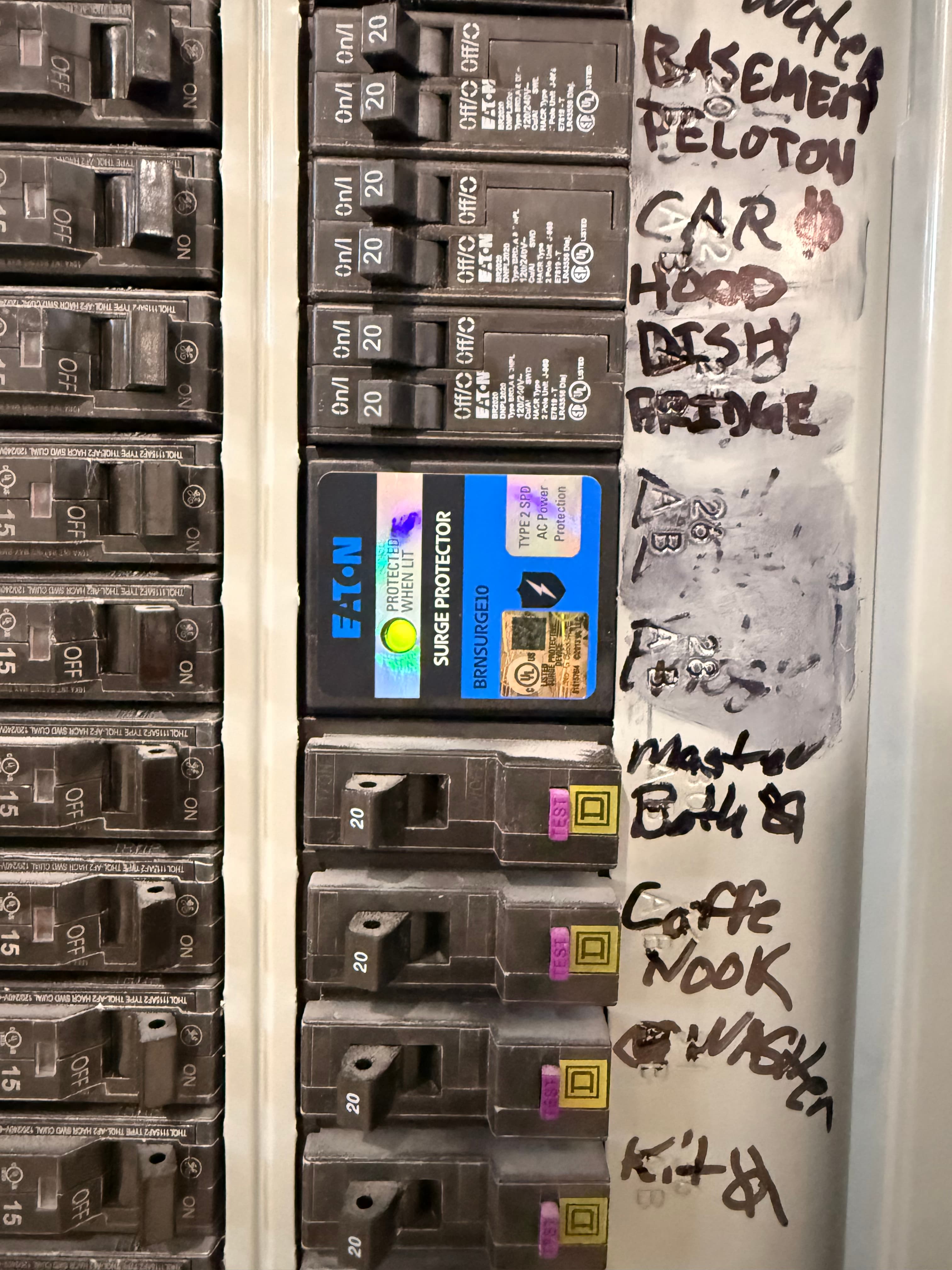 Whole-Home Surge Protector Installation