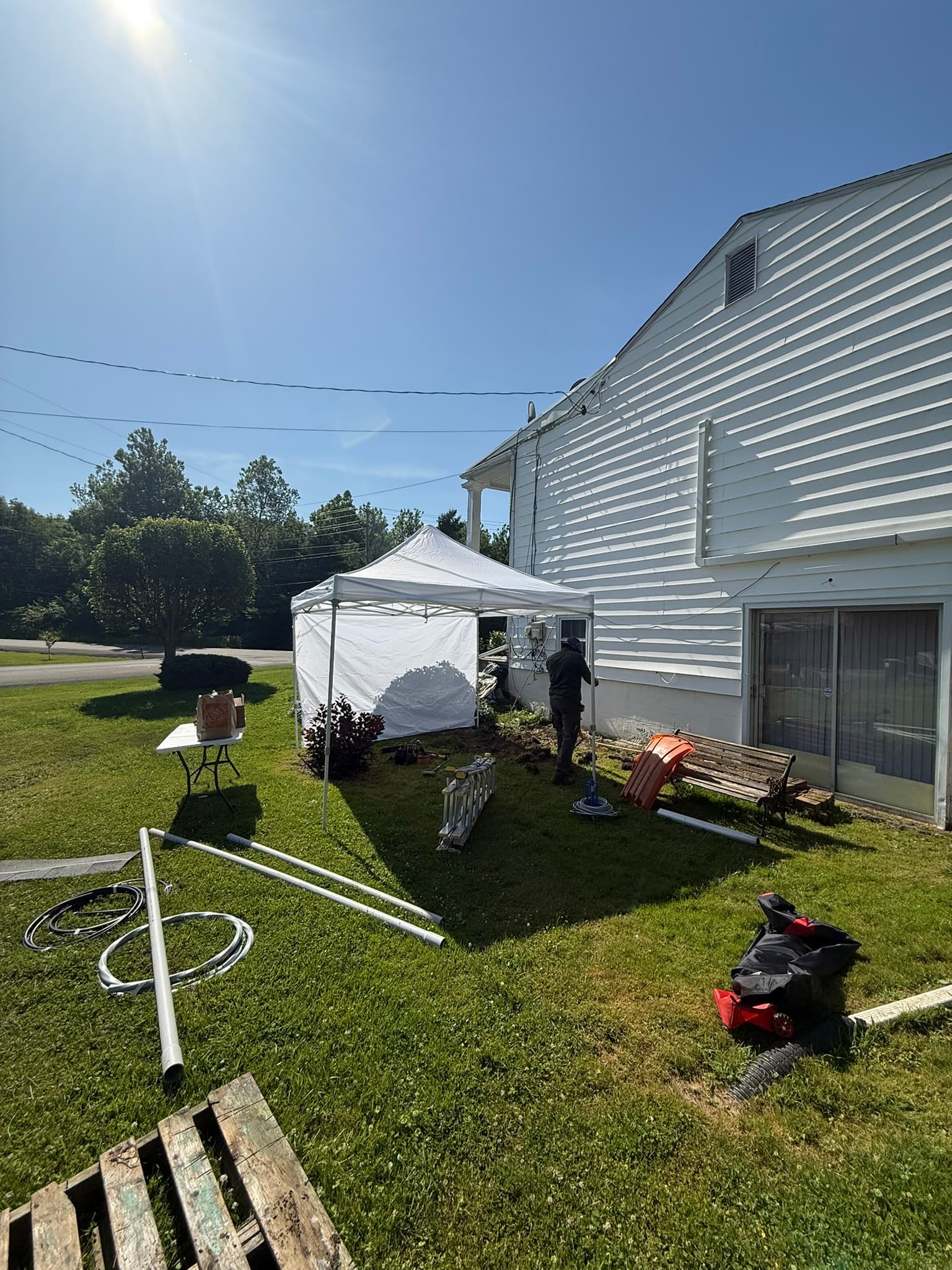 It was a hot day!